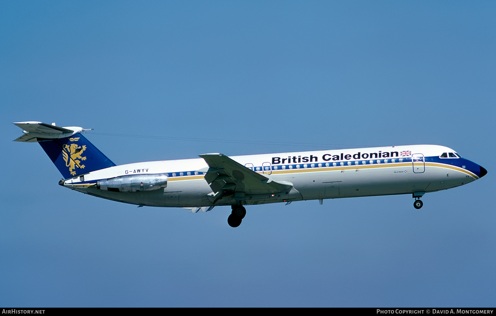 Aircraft Photo of G-AWYV | BAC 111-501EX One-Eleven | British Caledonian Airways | AirHistory.net #329490