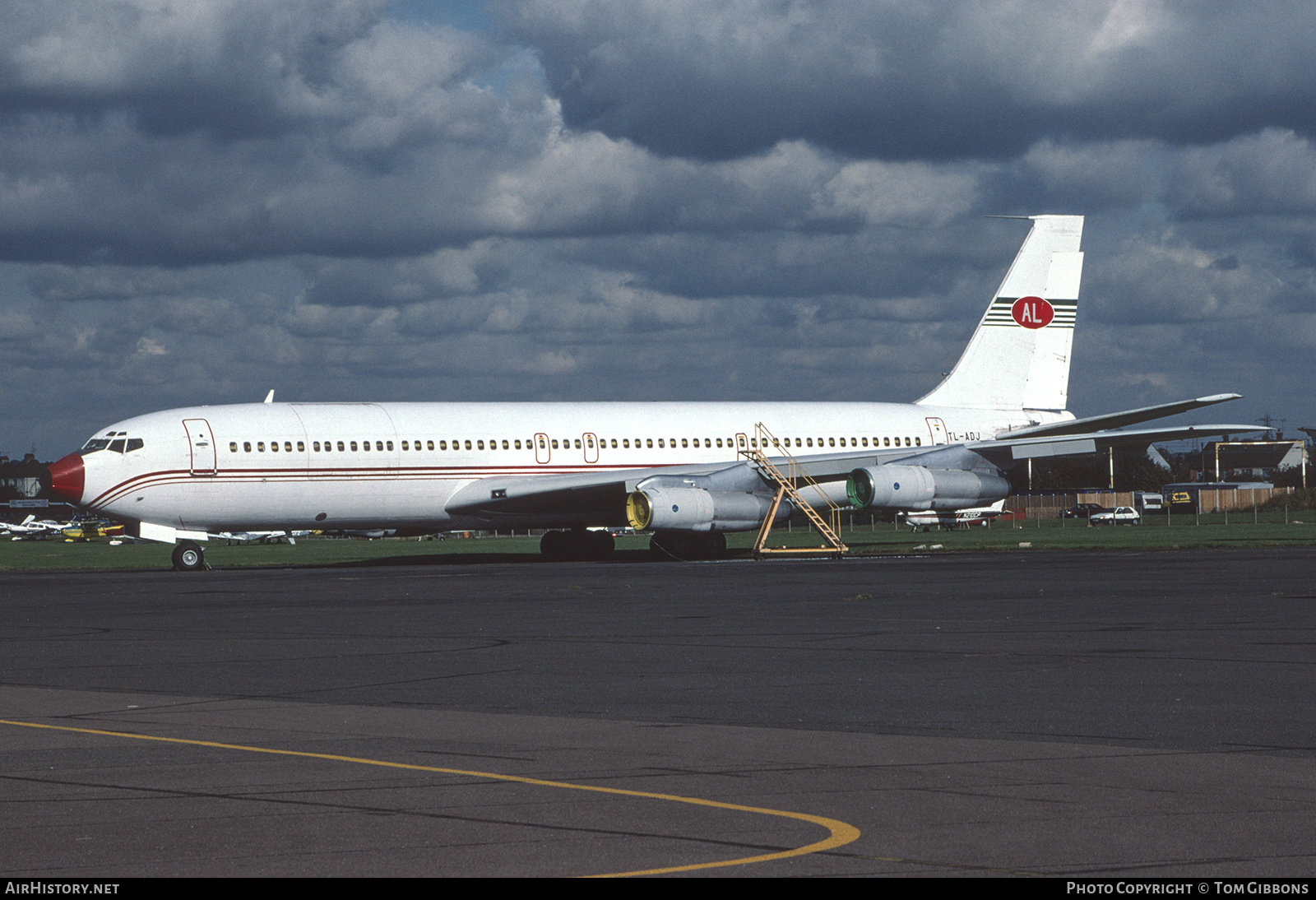 Aircraft Photo of TL-ADJ | Boeing 707-329C | Africa Lines | AirHistory.net #329493