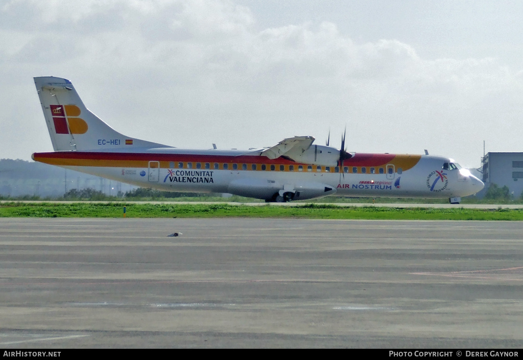 Aircraft Photo of EC-HEI | ATR ATR-72-500 (ATR-72-212A) | Iberia Regional | AirHistory.net #329501