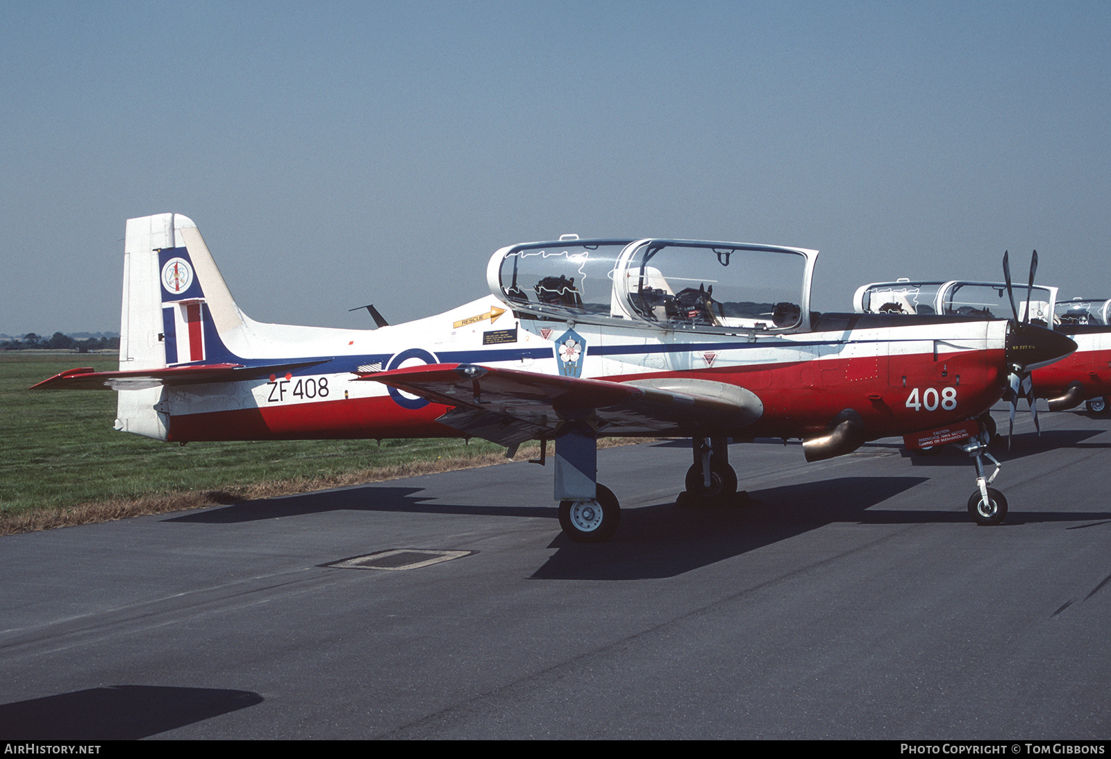 Aircraft Photo of ZF408 | Short S-312 Tucano T1 | UK - Air Force | AirHistory.net #329505