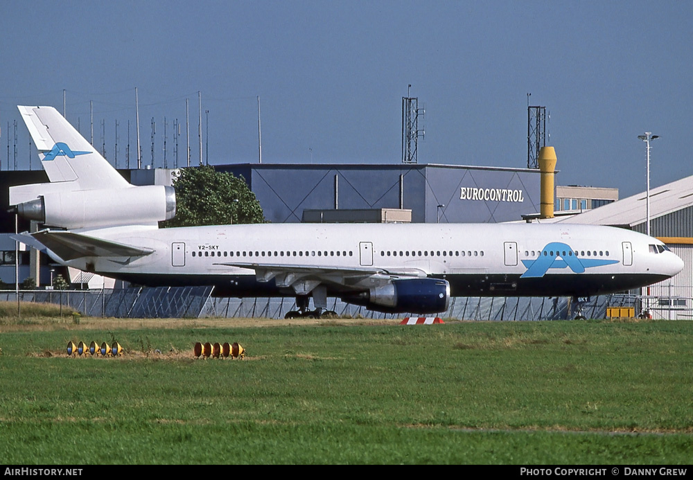 Aircraft Photo of V2-SKY | McDonnell Douglas DC-10-15 | Aerowings | AirHistory.net #329520