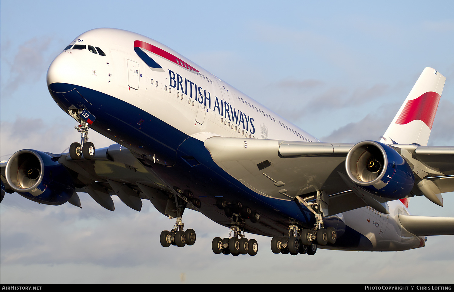 Aircraft Photo of G-XLEB | Airbus A380-841 | British Airways | AirHistory.net #329521