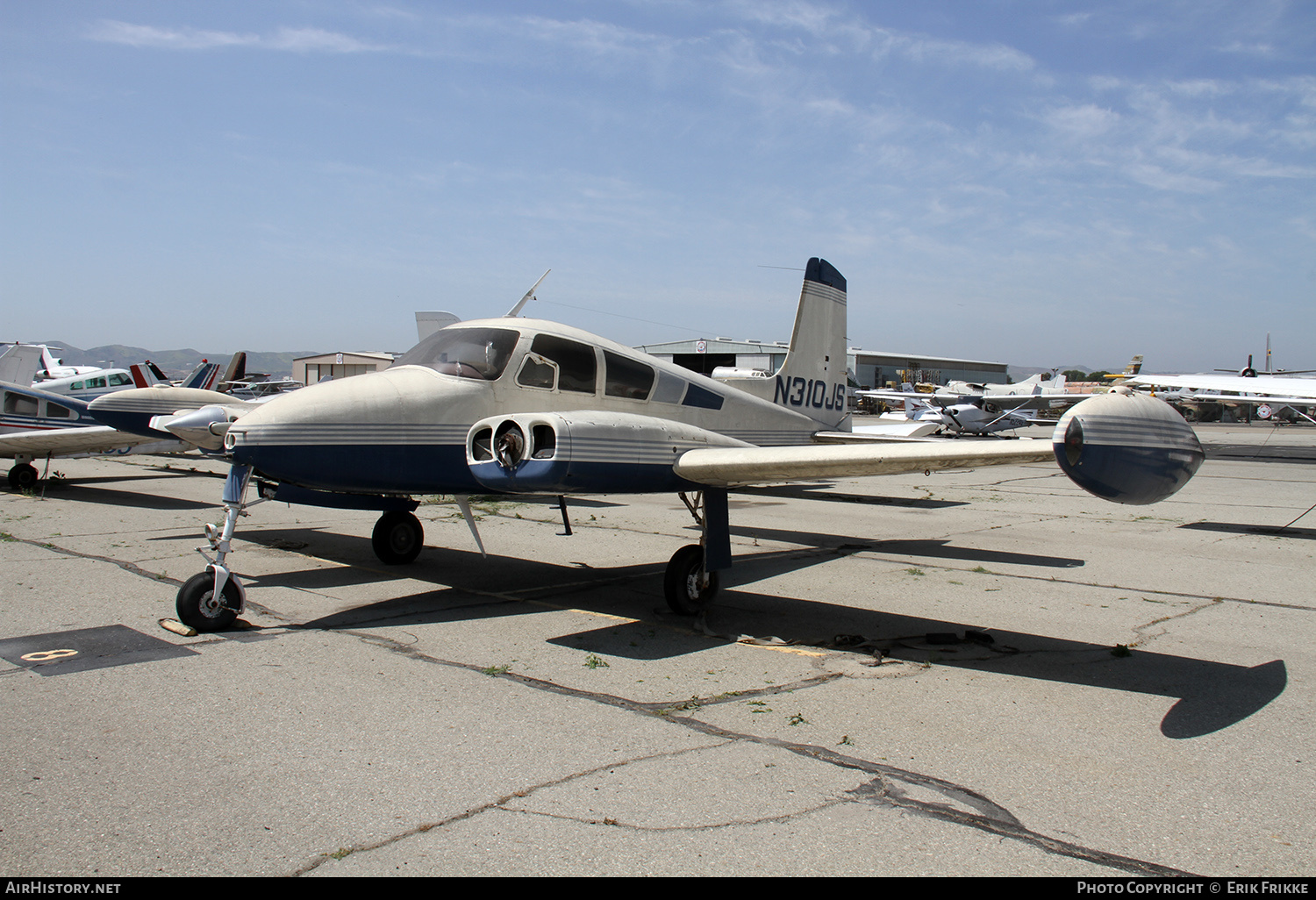 Aircraft Photo of N310JS | Cessna 310B | AirHistory.net #329525