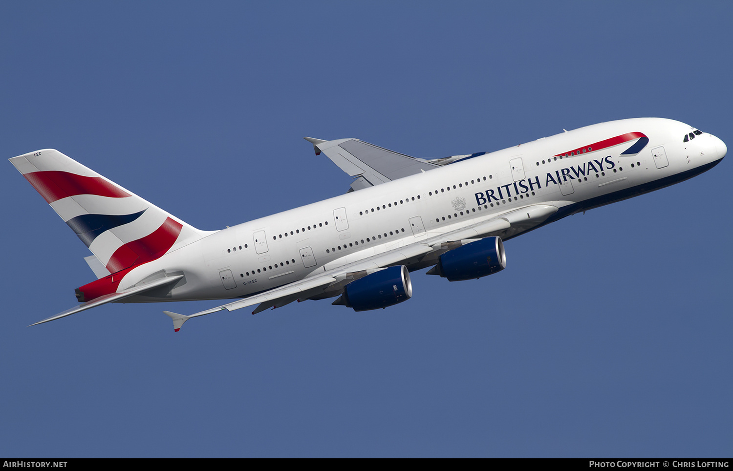 Aircraft Photo of G-XLEC | Airbus A380-841 | British Airways | AirHistory.net #329543