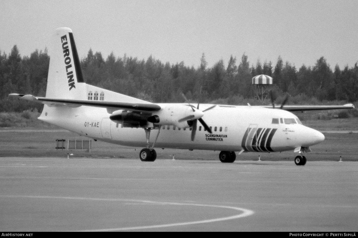 Aircraft Photo of OY-KAE | Fokker 50 | Scandinavian Commuter - Eurolink | AirHistory.net #329548