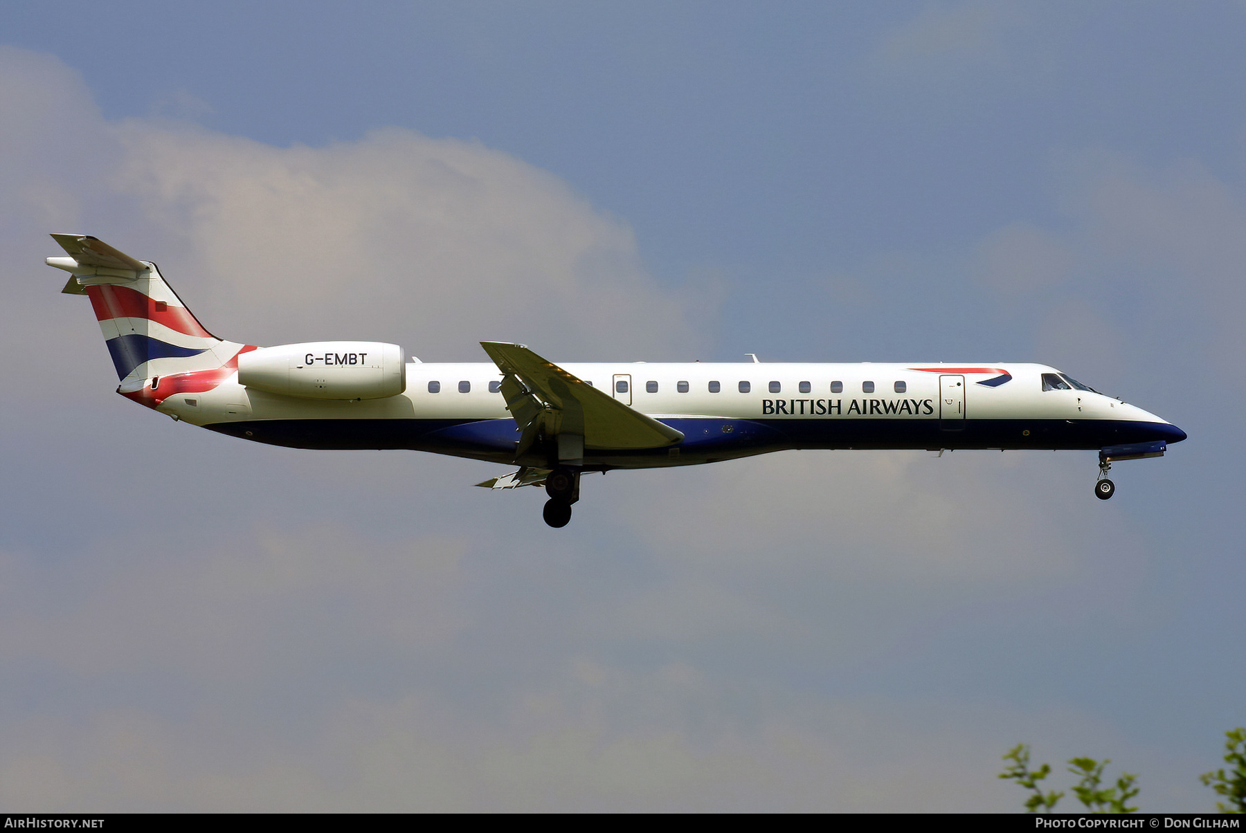 Aircraft Photo of G-EMBT | Embraer ERJ-145EU (EMB-145EU) | British Airways | AirHistory.net #329566