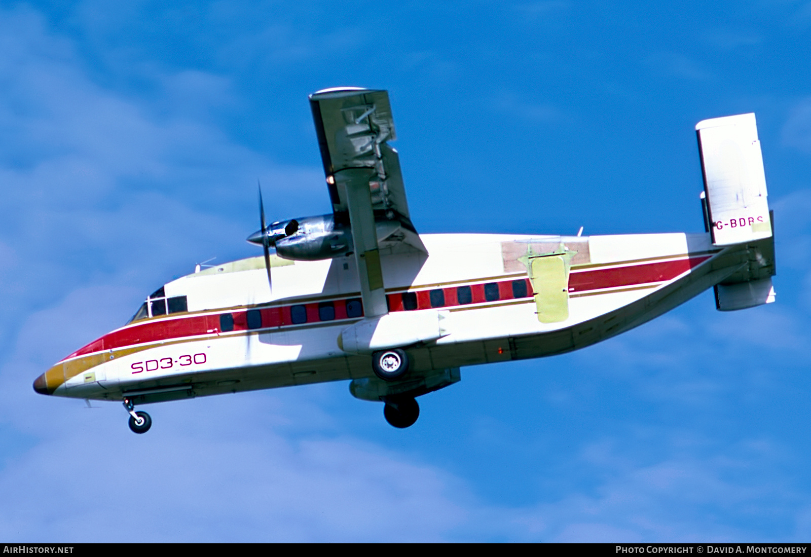 Aircraft Photo of G-BDBS | Short 330-100 | AirHistory.net #329574
