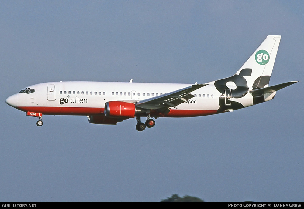 Aircraft Photo of G-IGOG | Boeing 737-3Y0 | Go Fly | AirHistory.net #329594