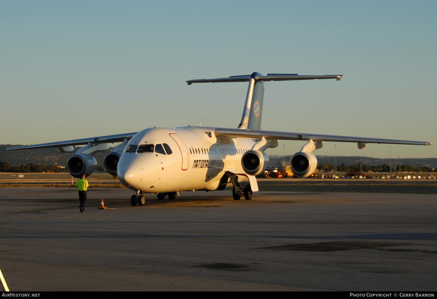 Aircraft Photo of VH-NJN | British Aerospace BAe-146-300 | National Jet Systems | AirHistory.net #329606