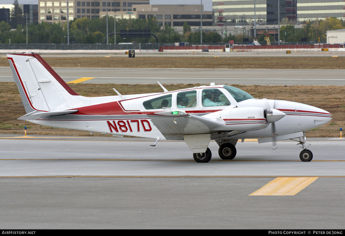 Aircraft Photo of N817D | Beech E55 Baron | AirHistory.net #329627