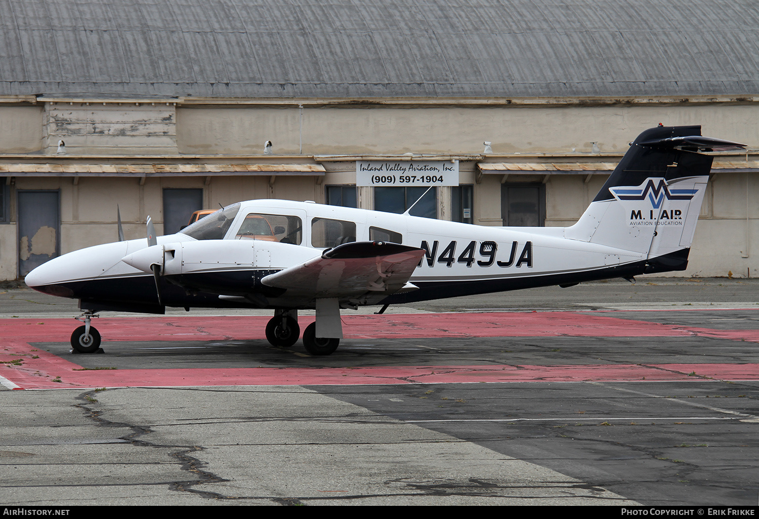 Aircraft Photo of N449JA | Piper PA-44-180 Seminole | MI Air | AirHistory.net #329632
