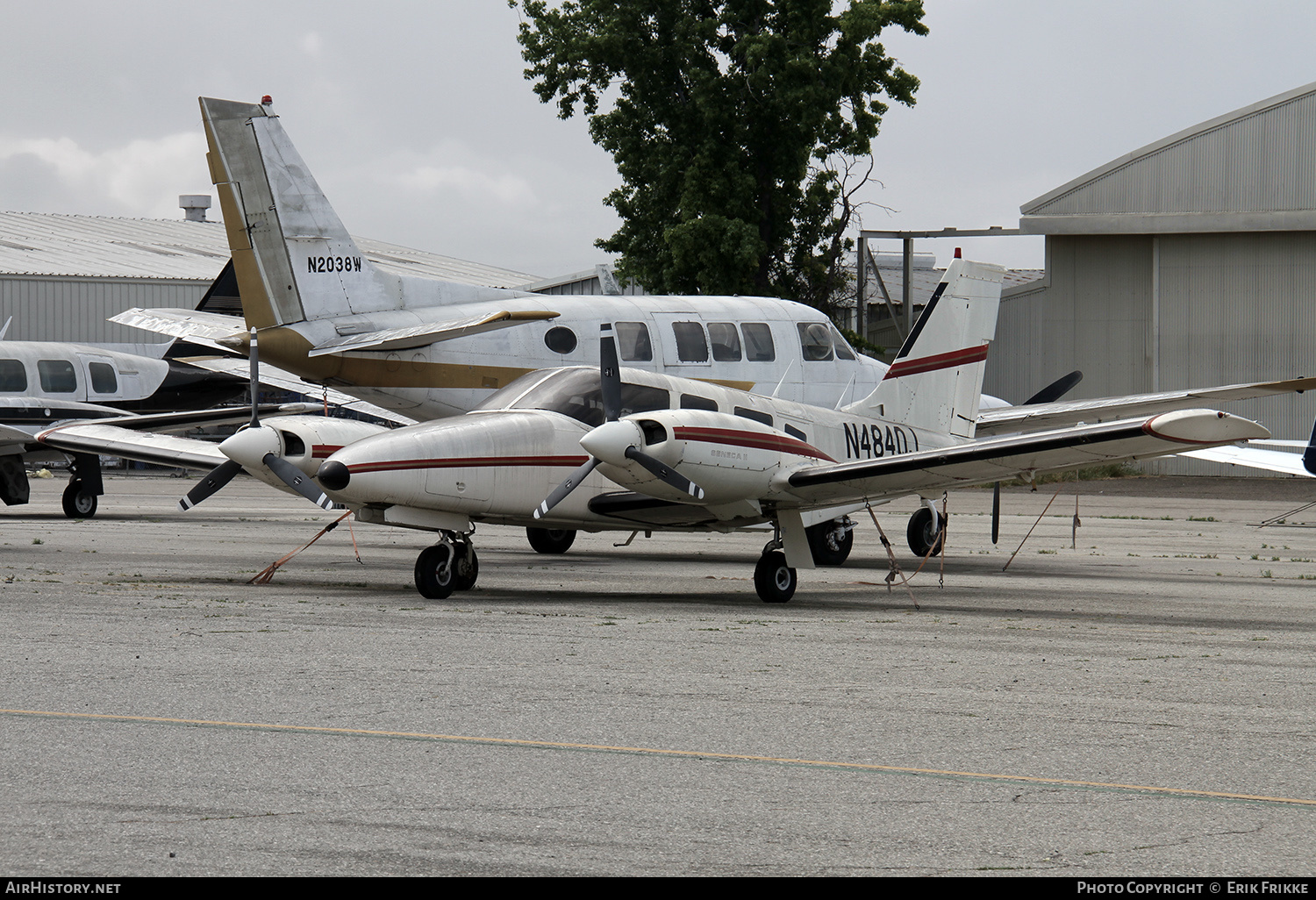Aircraft Photo of N484QJ | Piper PA-34-200T Seneca II | AirHistory.net #329640