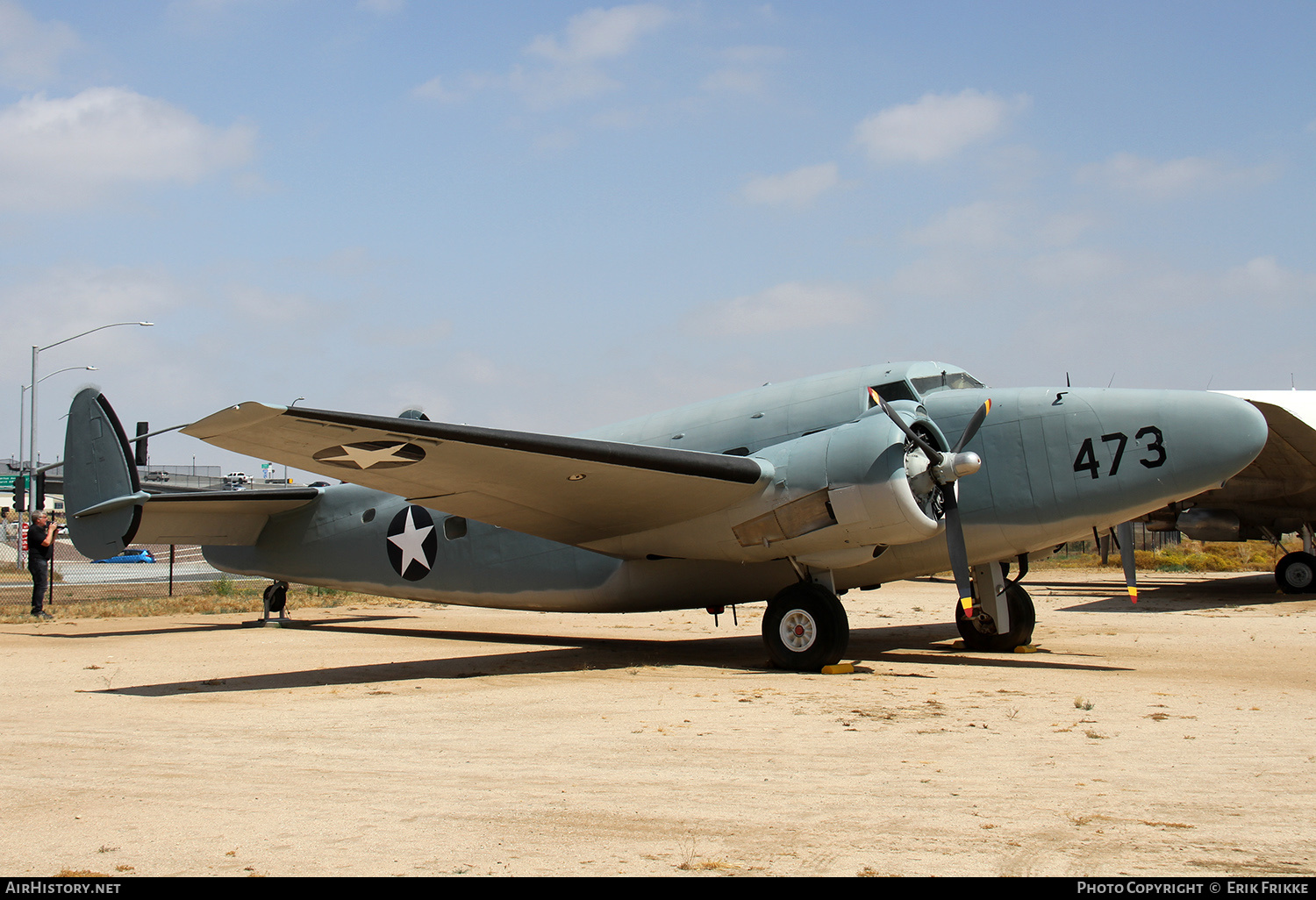 Aircraft Photo of N505R / 12473 | Lockheed 18-08 Lodestar | USA - Navy | AirHistory.net #329642