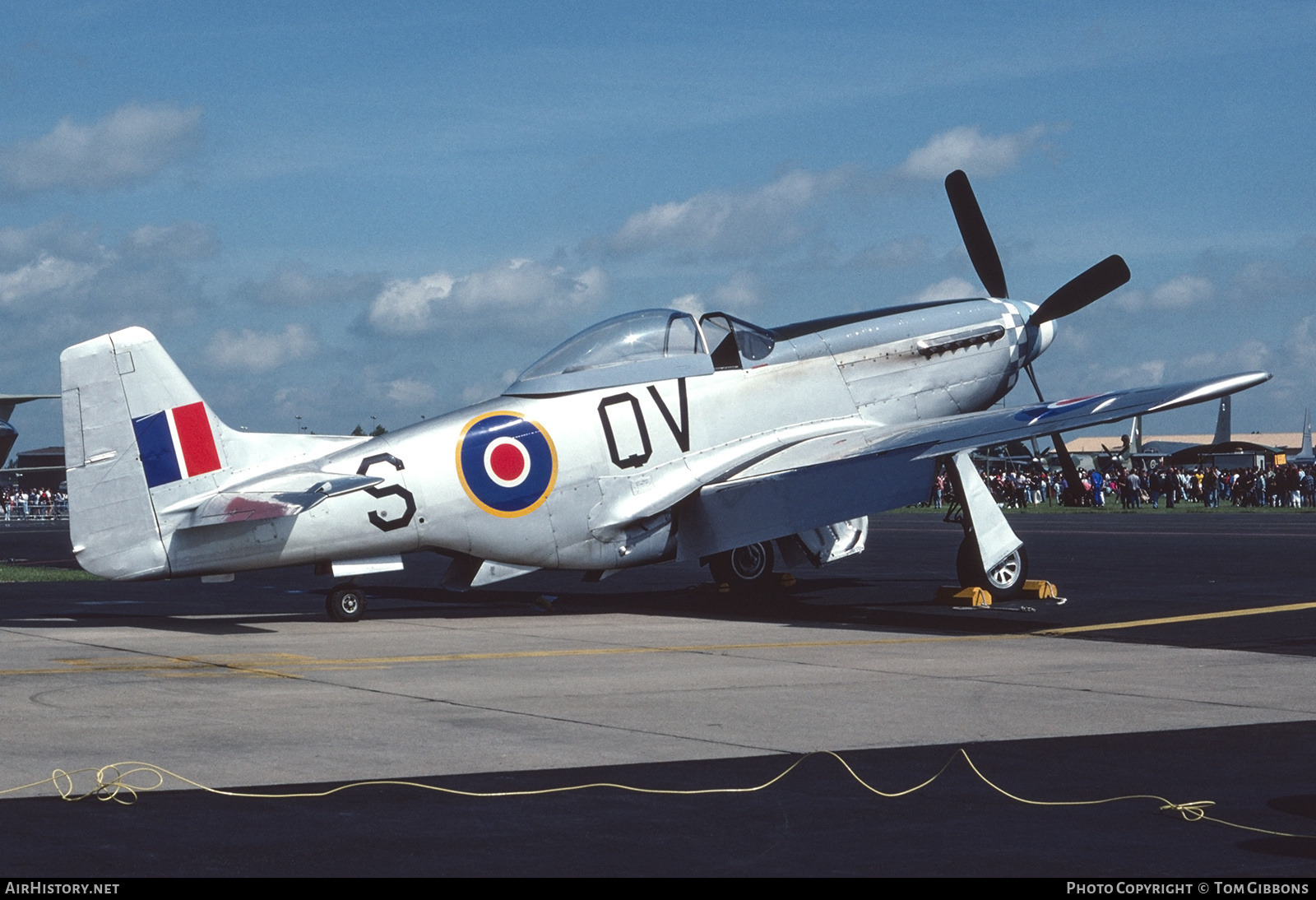 Aircraft Photo of N167F | North American P-51D Mustang | UK - Air Force | AirHistory.net #329645