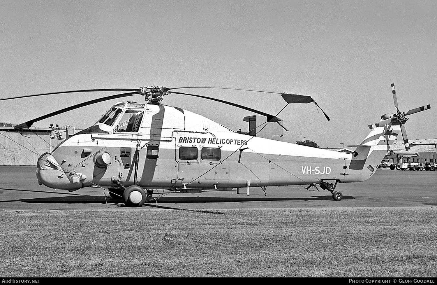 Aircraft Photo of VH-SJD | Westland WS-58 Wessex 60 | Bristow Helicopters | AirHistory.net #329648