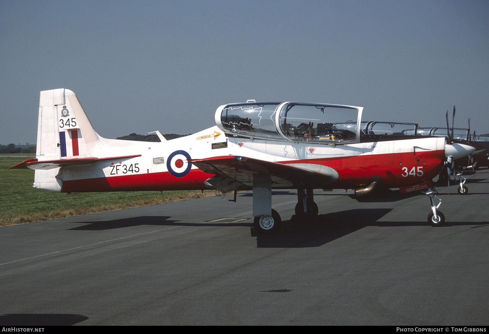 Aircraft Photo of ZF345 | Short S-312 Tucano T1 | UK - Air Force | AirHistory.net #329652