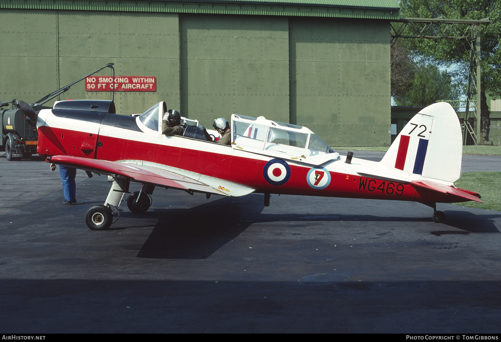 Aircraft Photo of WG469 | De Havilland Canada DHC-1 Chipmunk T10 | UK - Air Force | AirHistory.net #329653