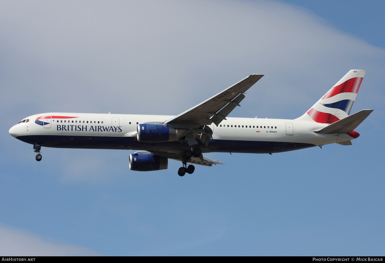 Aircraft Photo of G-BNWR | Boeing 767-336/ER | British Airways | AirHistory.net #329660