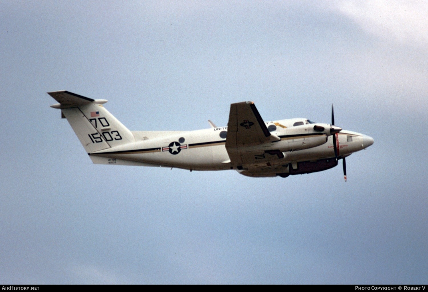 Aircraft Photo of 161503 / 1503 | Beech UC-12B Super King Air (A200C) | USA - Navy | AirHistory.net #329674