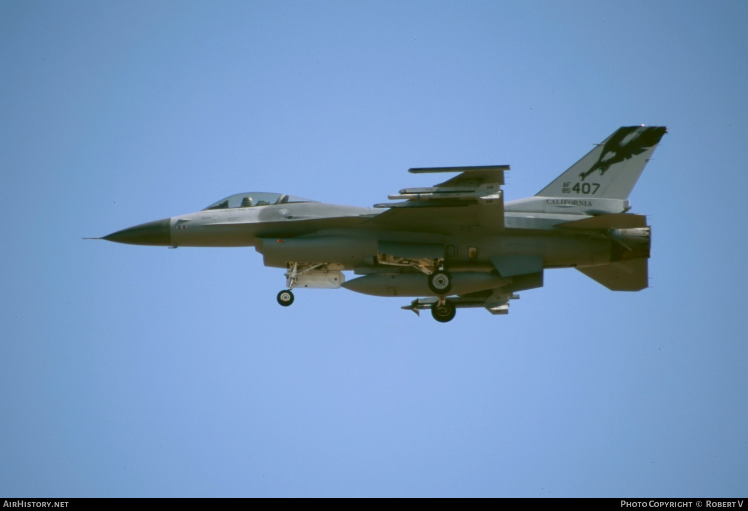 Aircraft Photo of 85-0407 / AF85-407 | General Dynamics F-16C Fighting Falcon | USA - Air Force | AirHistory.net #329680
