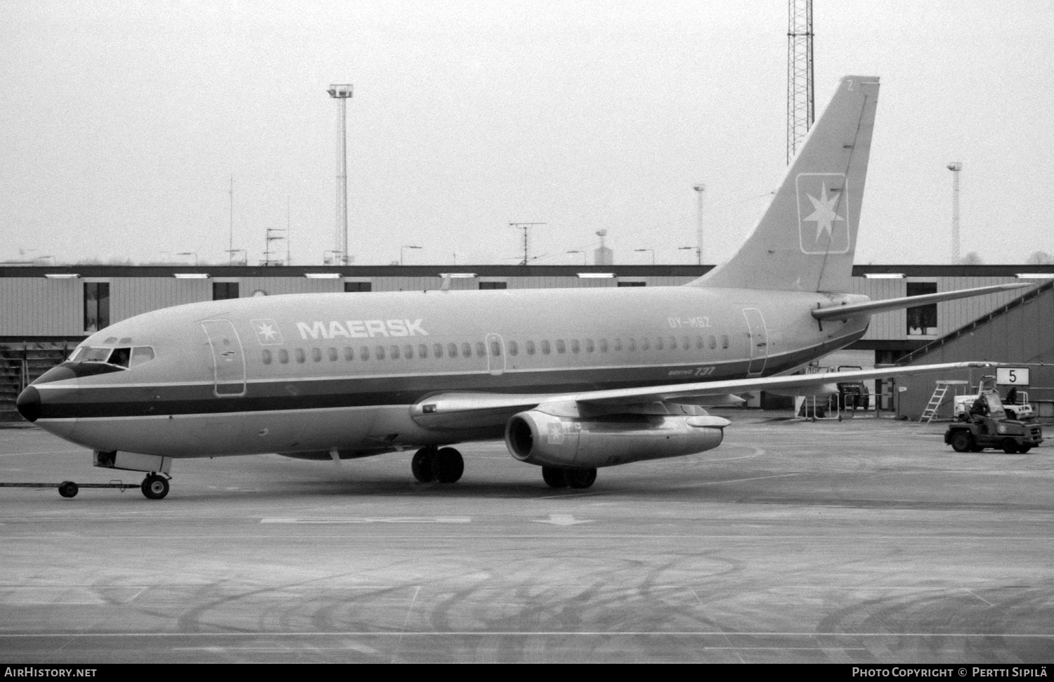 Aircraft Photo of OY-MBZ | Boeing 737-2L9/Adv | Maersk Air | AirHistory.net #329738