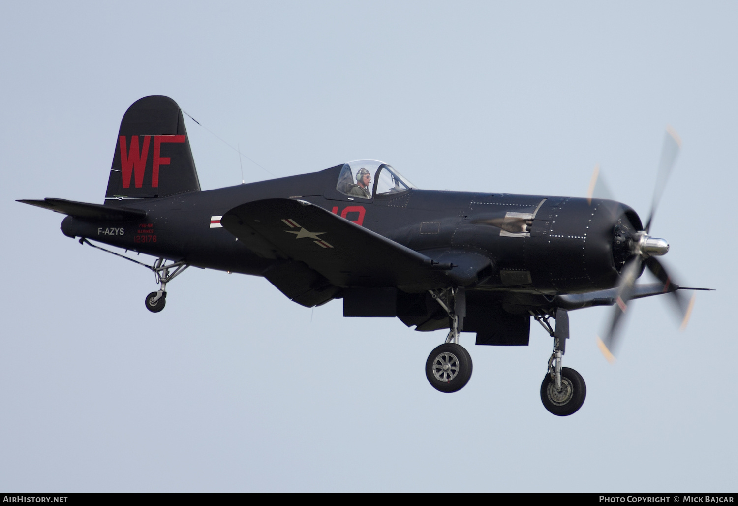 Aircraft Photo of F-AZYS / 123176 | Vought F4U-7 Corsair | USA - Marines | AirHistory.net #329741