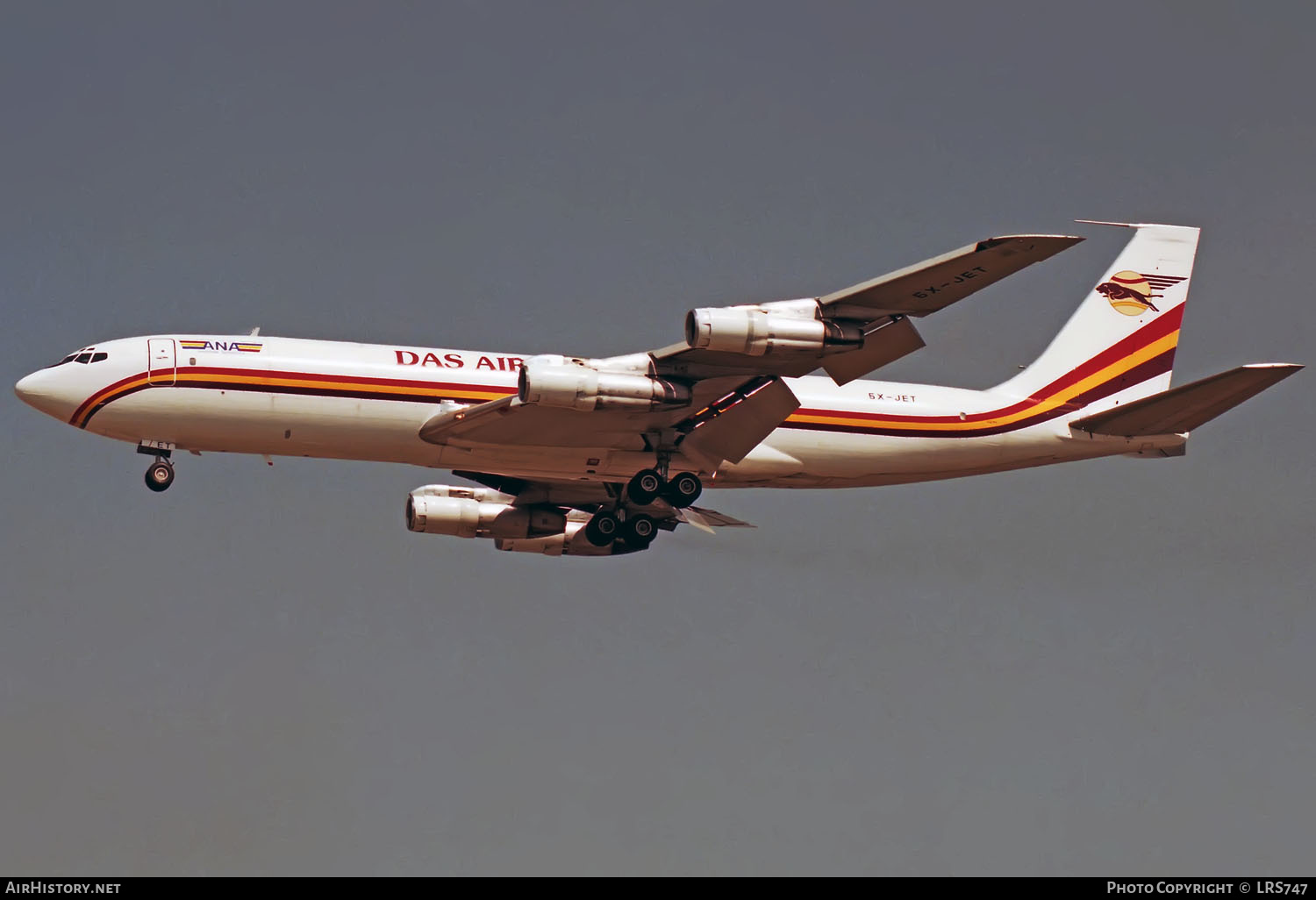 Aircraft Photo of 5X-JET | Boeing 707-351C | DAS Air Cargo - Dairo Air Services | AirHistory.net #329755