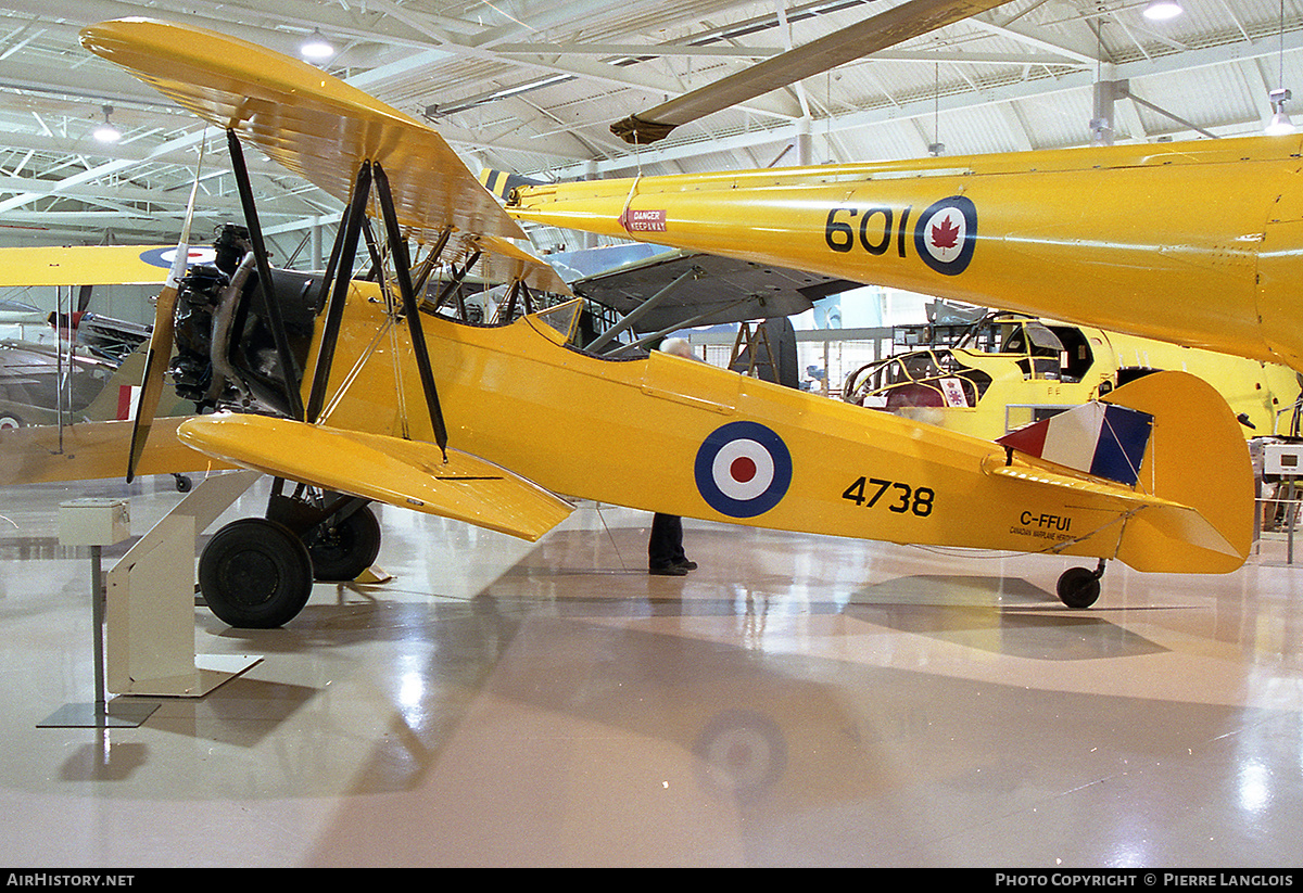 Aircraft Photo of C-FFUI / 4738 | Fleet 16B Finch Mk2 | Canada - Air Force | AirHistory.net #329789