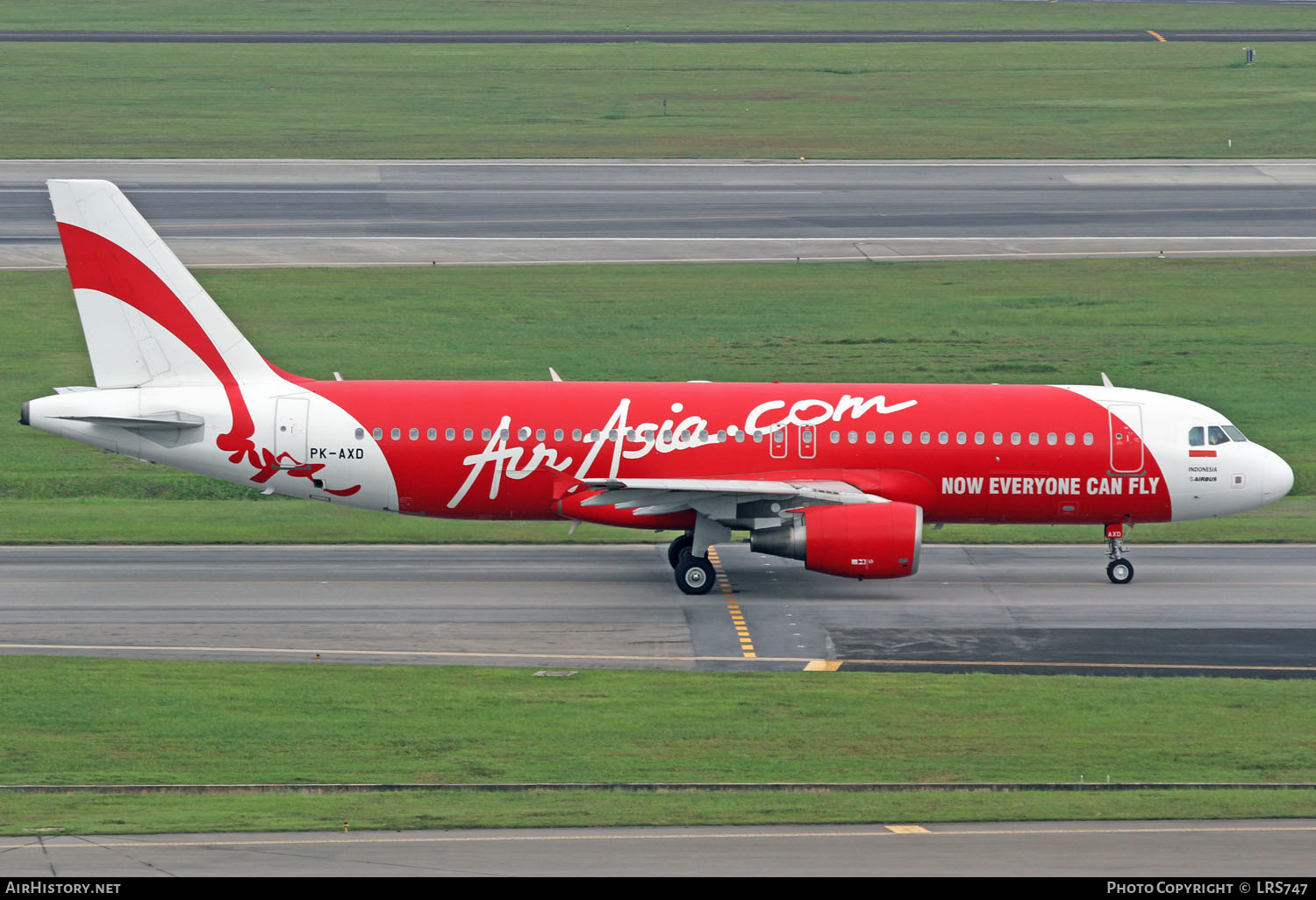 Aircraft Photo of PK-AXD | Airbus A320-216 | AirAsia | AirHistory.net #329806