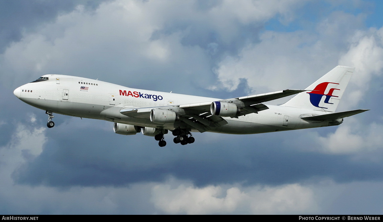 Aircraft Photo of TF-ARJ | Boeing 747-236BM(SF) | MASkargo | AirHistory.net #329812