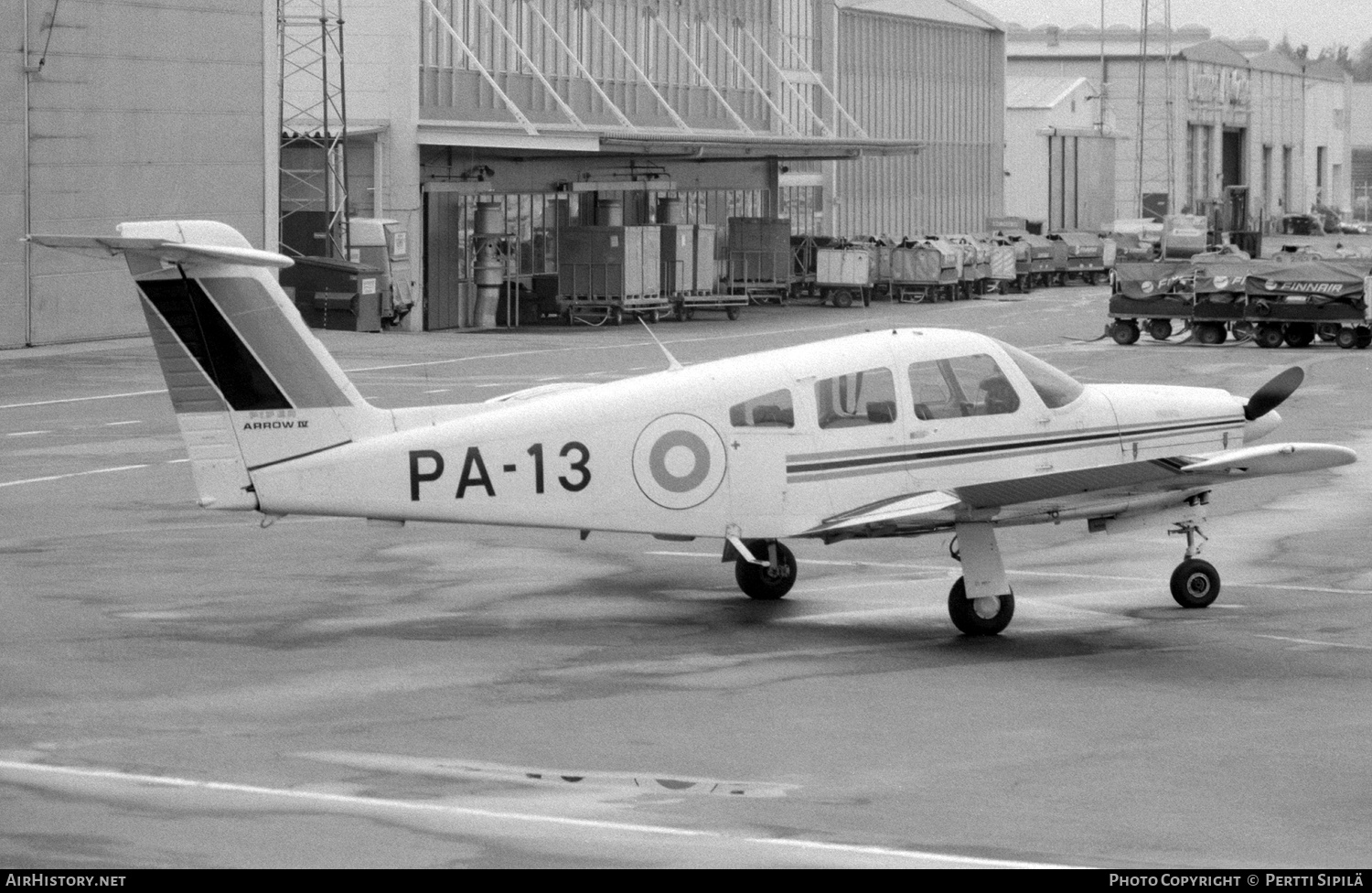 Aircraft Photo of PA-13 | Piper PA-28RT-201 Cherokee Arrow IV | Finland - Air Force | AirHistory.net #329825