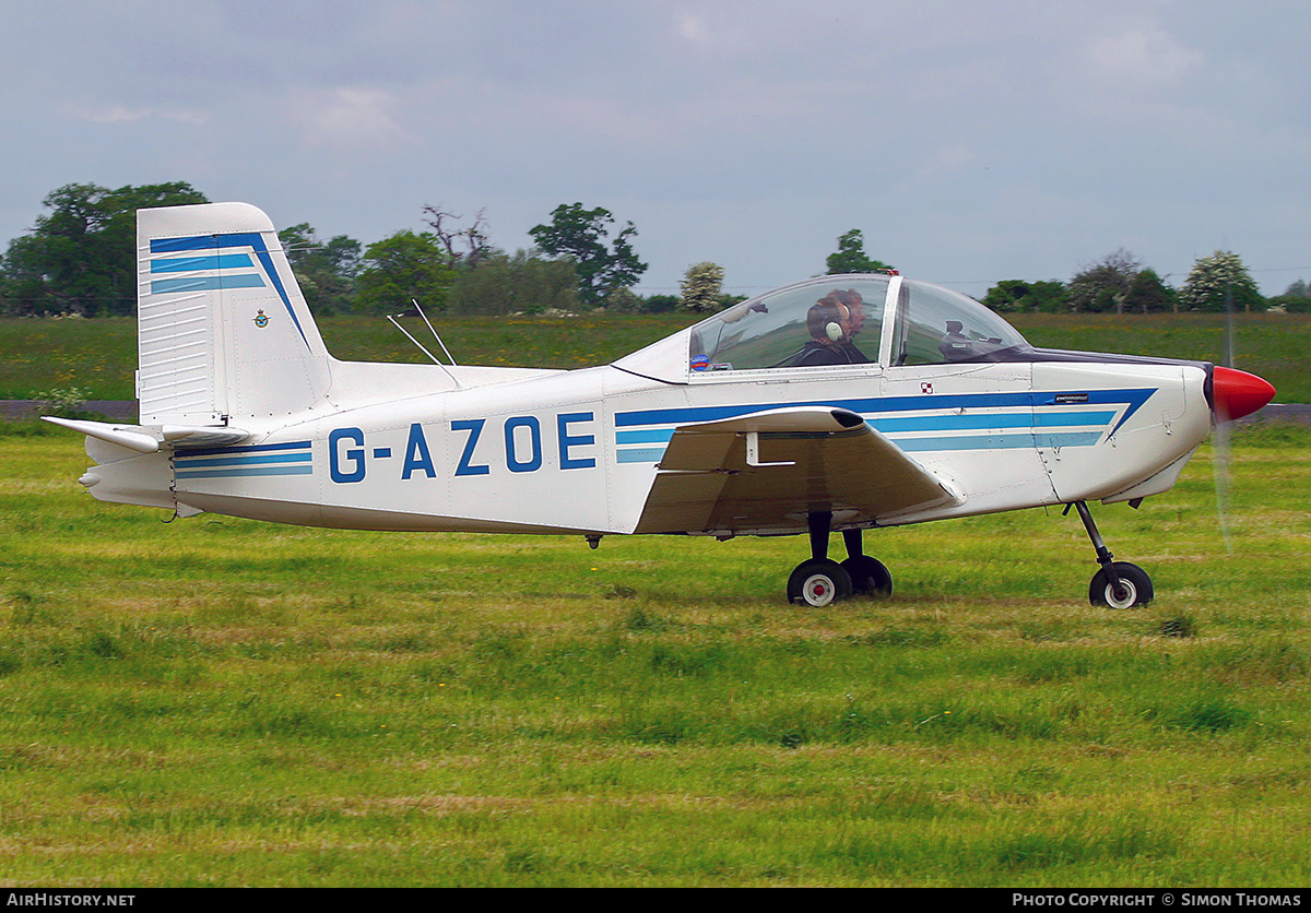Aircraft Photo of G-AZOE | AESL Glos-Airtourer Series 115 | AirHistory.net #329856