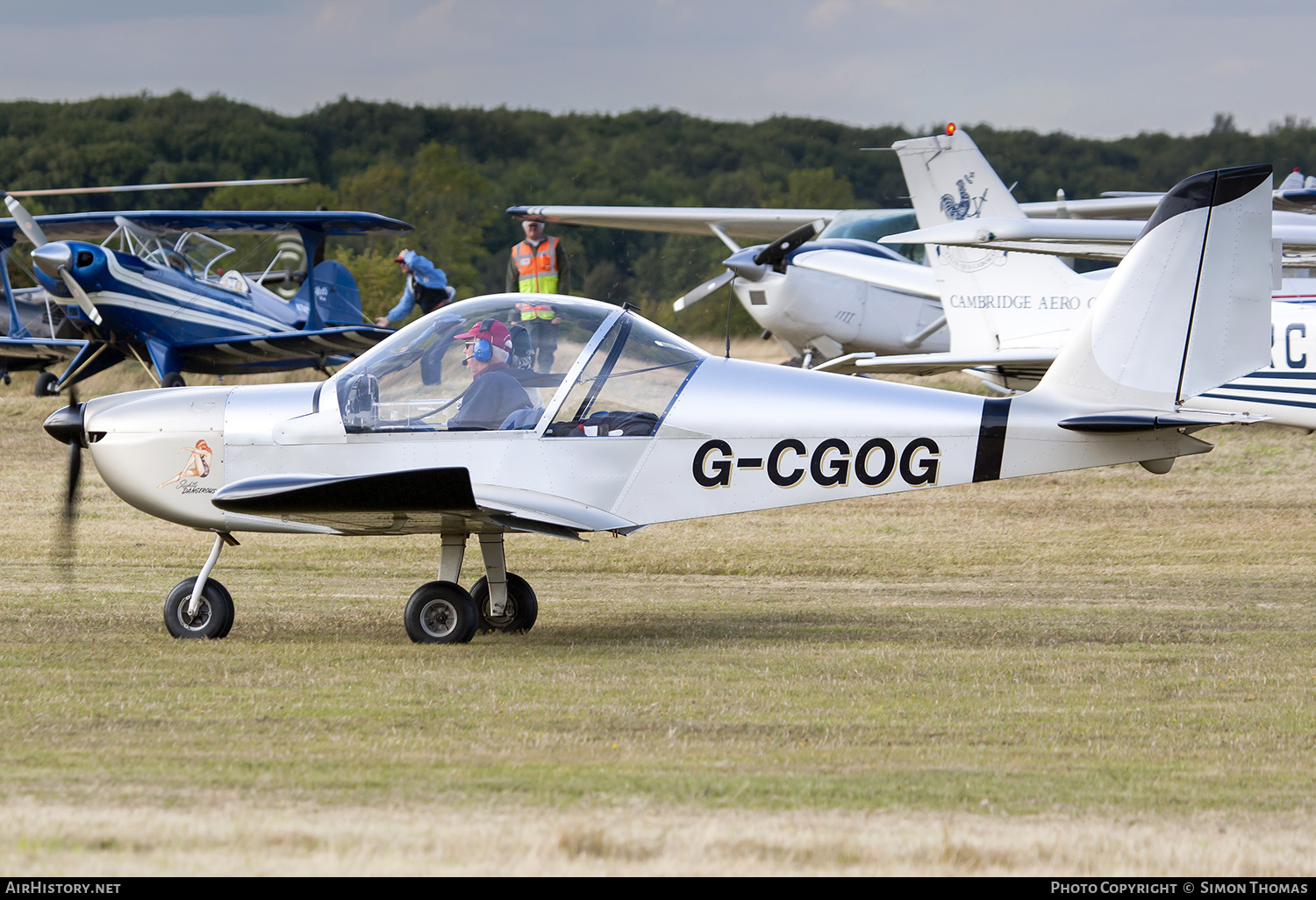 Aircraft Photo of G-CGOG | Evektor-Aerotechnik EV-97A Eurostar | AirHistory.net #329858
