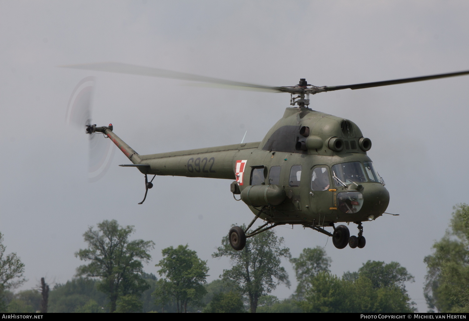 Aircraft Photo of 6922 | Mil Mi-2URP | Poland - Army | AirHistory.net #329866