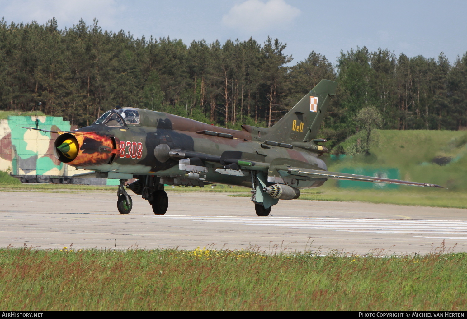 Aircraft Photo of 8308 | Sukhoi Su-22M4 | Poland - Air Force | AirHistory.net #329869