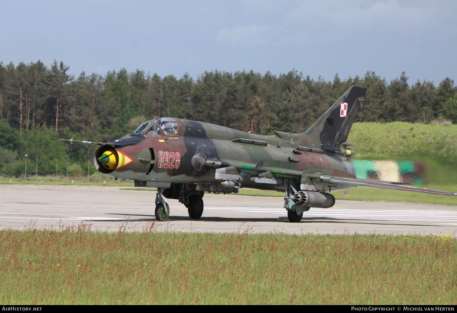 Aircraft Photo of 8920 | Sukhoi Su-22M4 | Poland - Air Force | AirHistory.net #329881