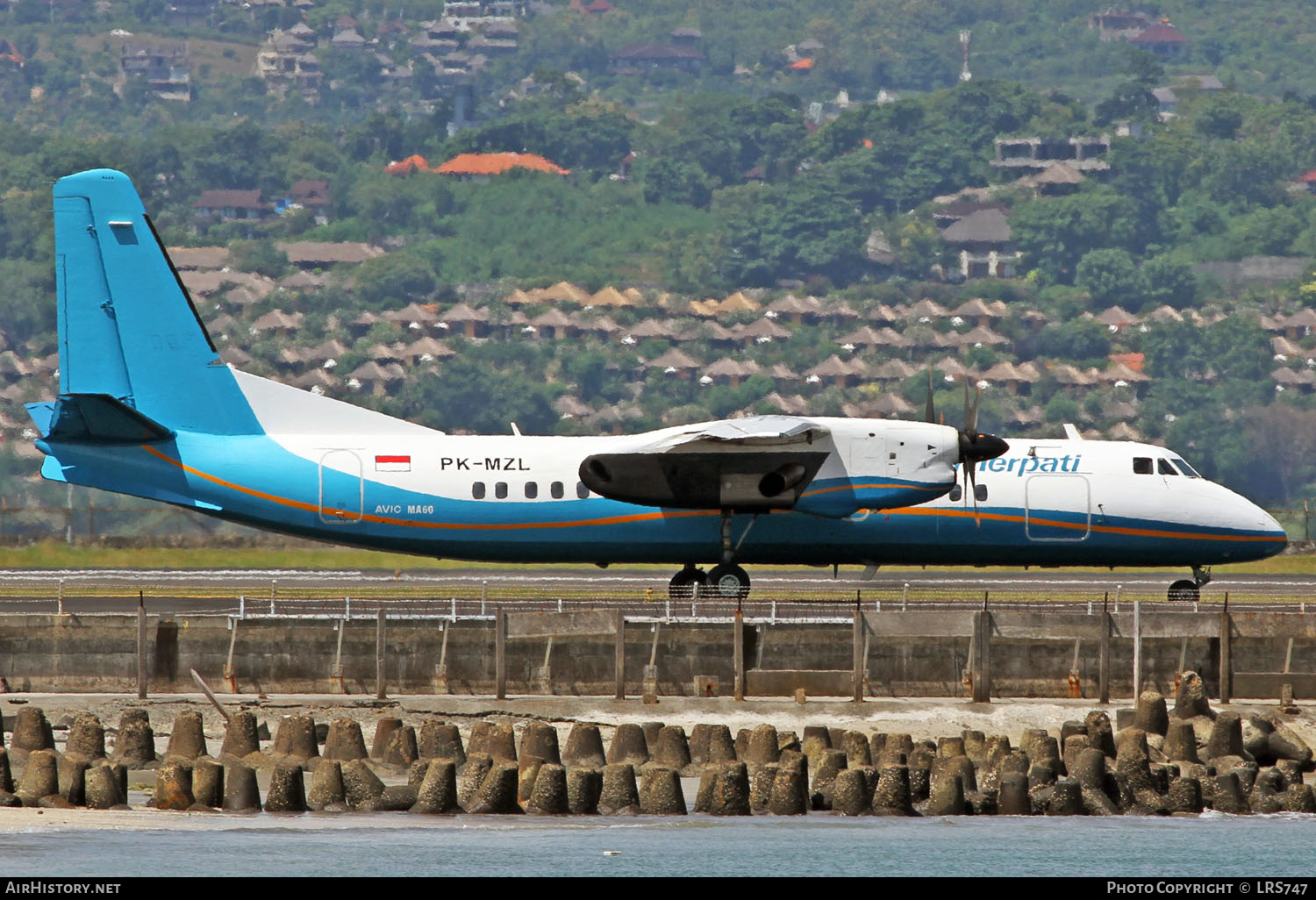 Aircraft Photo of PK-MZL | Xian MA60 | Merpati Nusantara Airlines | AirHistory.net #329889