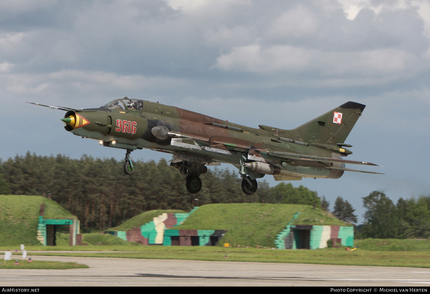 Aircraft Photo of 9616 | Sukhoi Su-22M4 | Poland - Air Force | AirHistory.net #329900