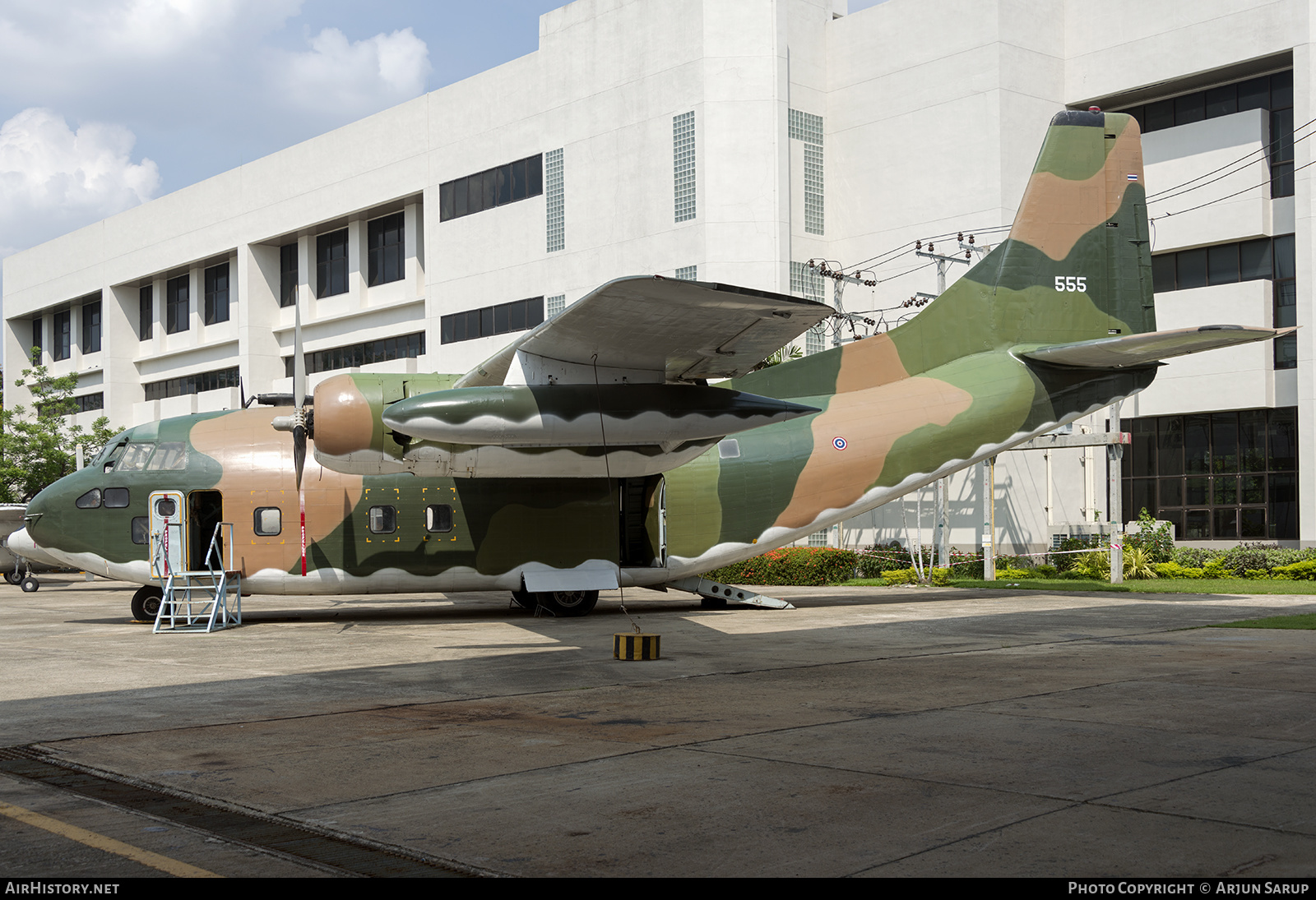 Aircraft Photo of L4-6/07 / 555 | Fairchild C-123B Provider | Thailand - Air Force | AirHistory.net #329901