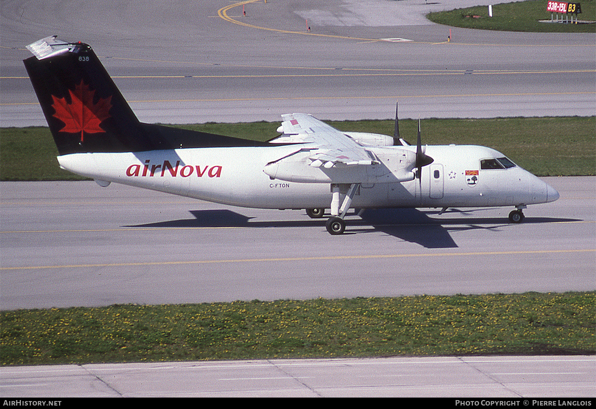 Aircraft Photo of C-FTON | De Havilland Canada DHC-8-102 Dash 8 | Air Nova | AirHistory.net #329908