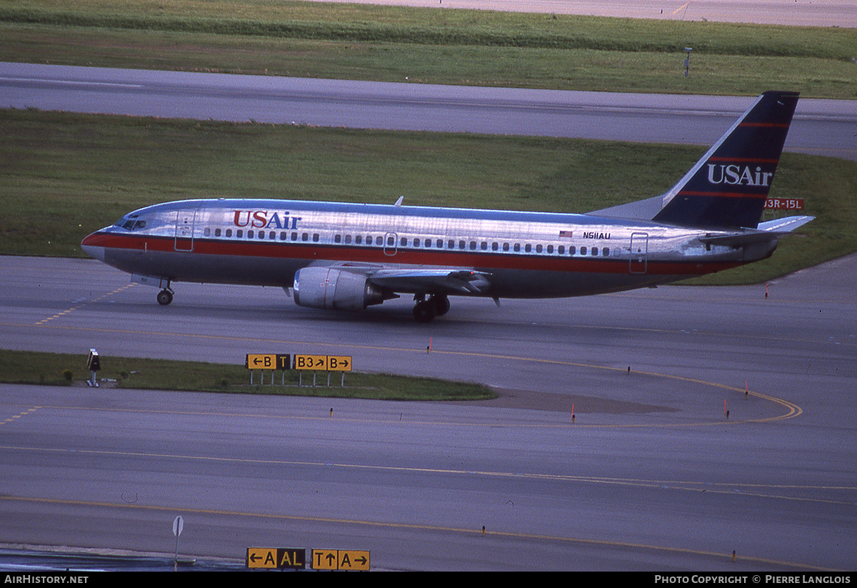 Aircraft Photo of N511AU | Boeing 737-3B7 | USAir | AirHistory.net #329913