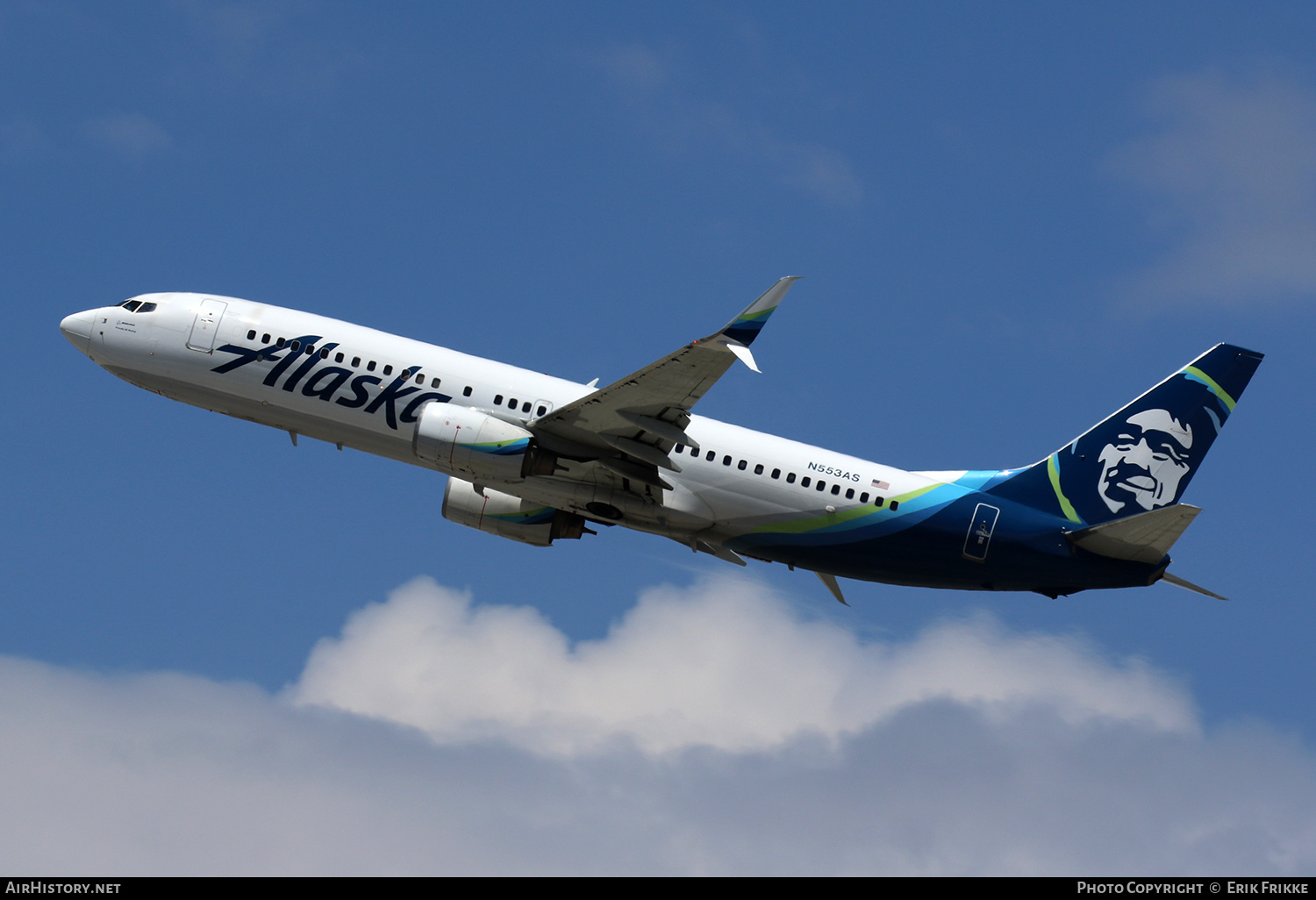 Aircraft Photo of N553AS | Boeing 737-890 | Alaska Airlines | AirHistory.net #329917