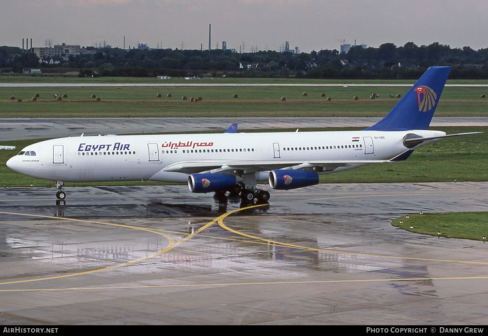 Aircraft Photo of SU-GBO | Airbus A340-212 | EgyptAir | AirHistory.net #329918