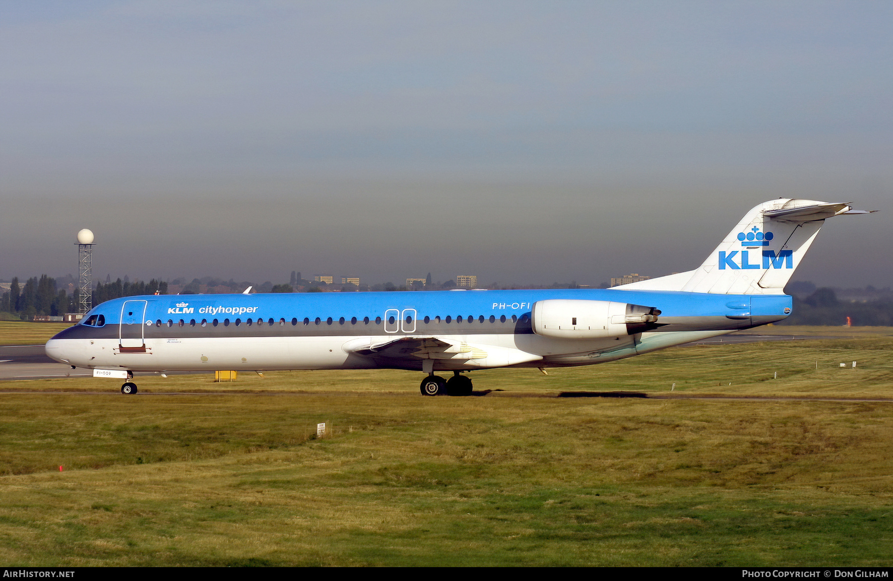 Aircraft Photo of PH-OFI | Fokker 100 (F28-0100) | KLM Cityhopper | AirHistory.net #329924