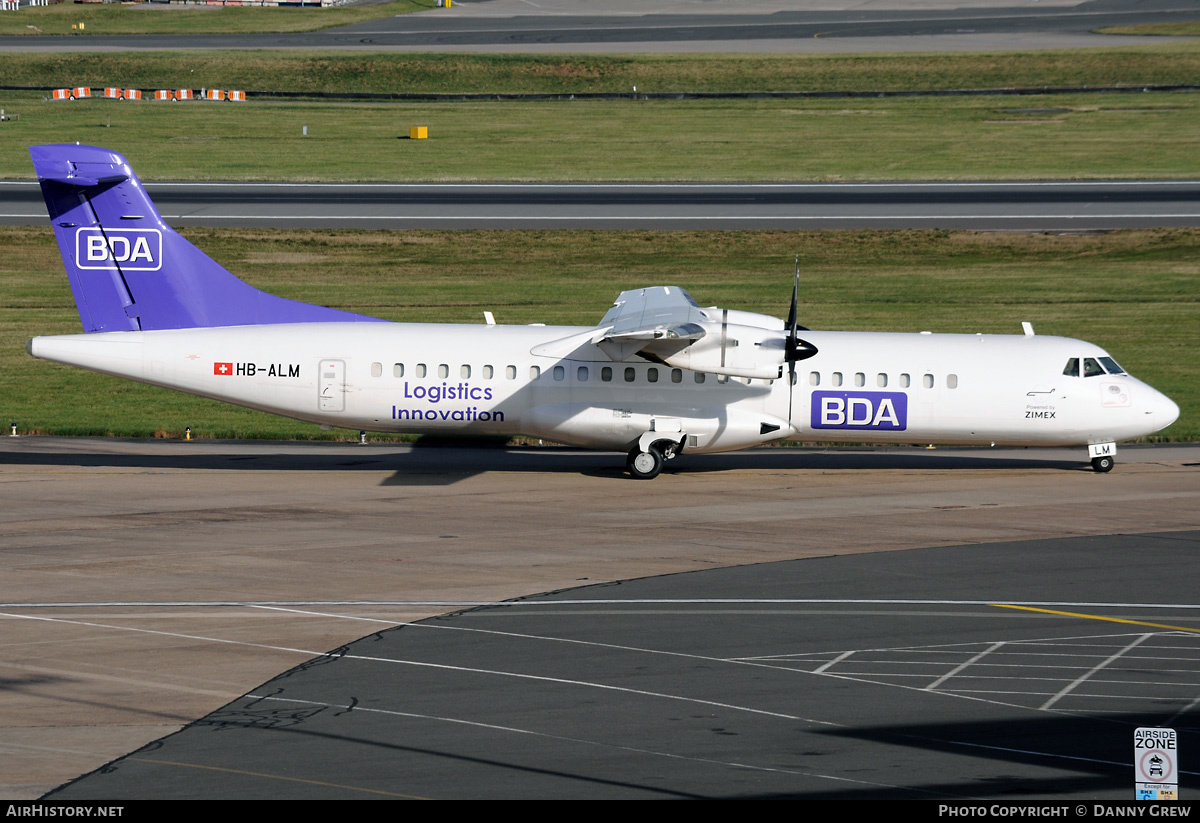 Aircraft Photo of HB-ALM | ATR ATR-72-202/F | BDA Logistics Innovation - Bespoke Distribution Aviation | AirHistory.net #329945