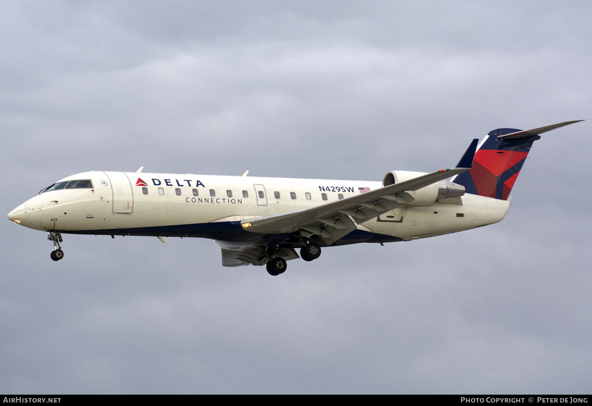 Aircraft Photo of N429SW | Bombardier CRJ-200LR (CL-600-2B19) | Delta Connection | AirHistory.net #329956