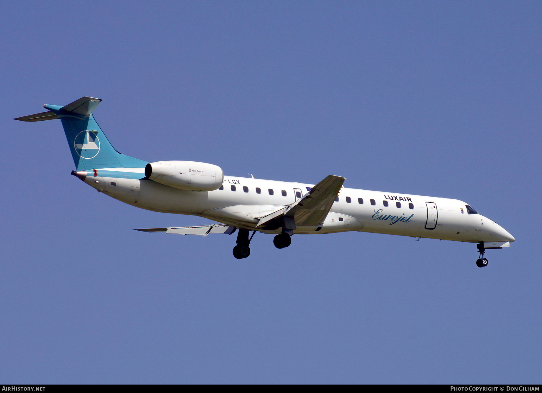 Aircraft Photo of LX-LGX | Embraer ERJ-145LU (EMB-145LU) | Luxair | AirHistory.net #329975