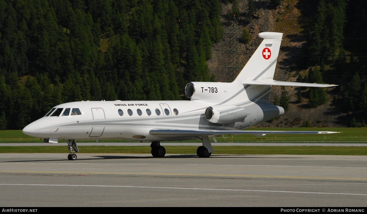 Aircraft Photo of T-783 | Dassault Falcon 50 | Switzerland - Air Force | AirHistory.net #329982
