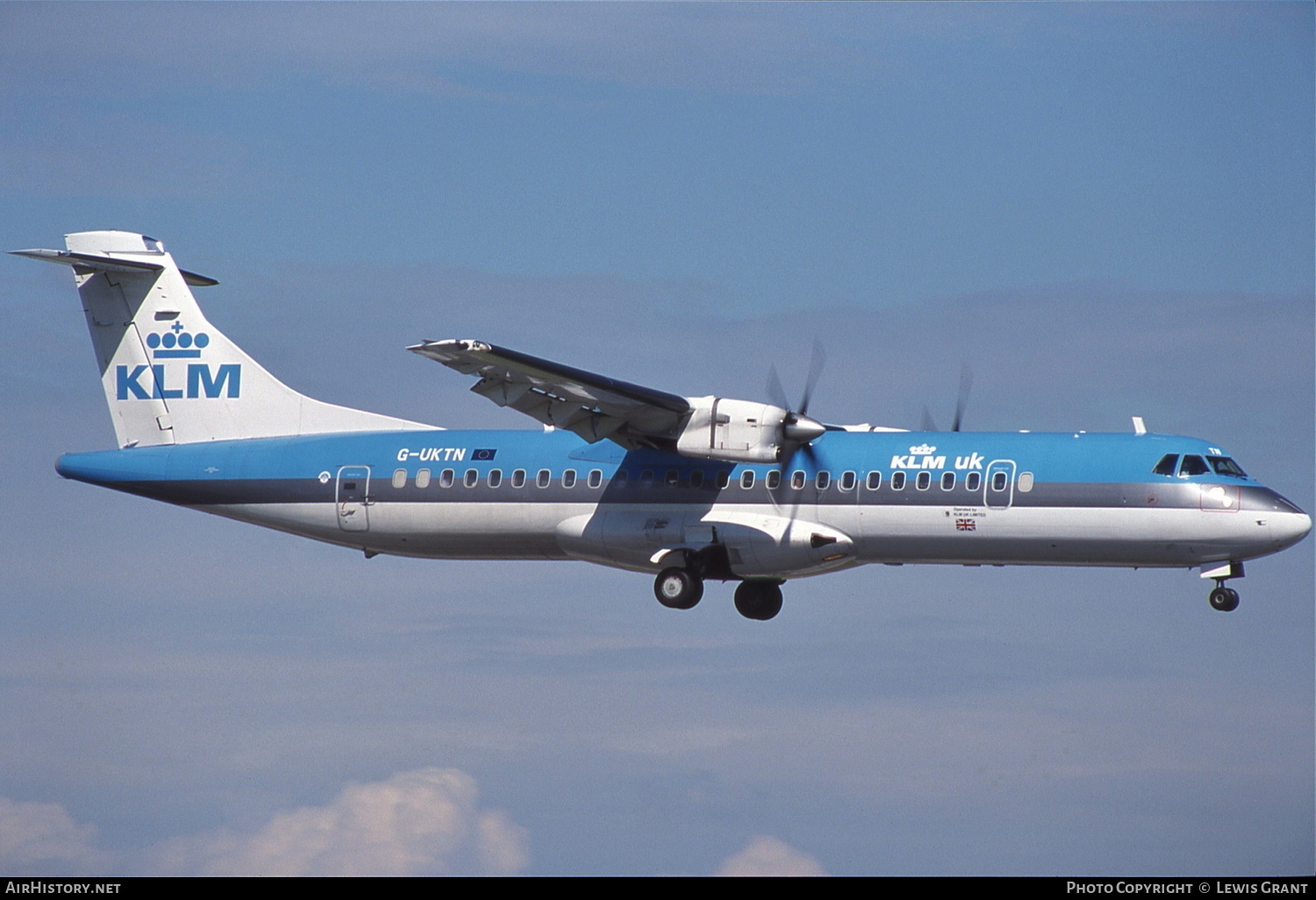 Aircraft Photo of G-UKTN | ATR ATR-72-202 | KLM UK | AirHistory.net #329988