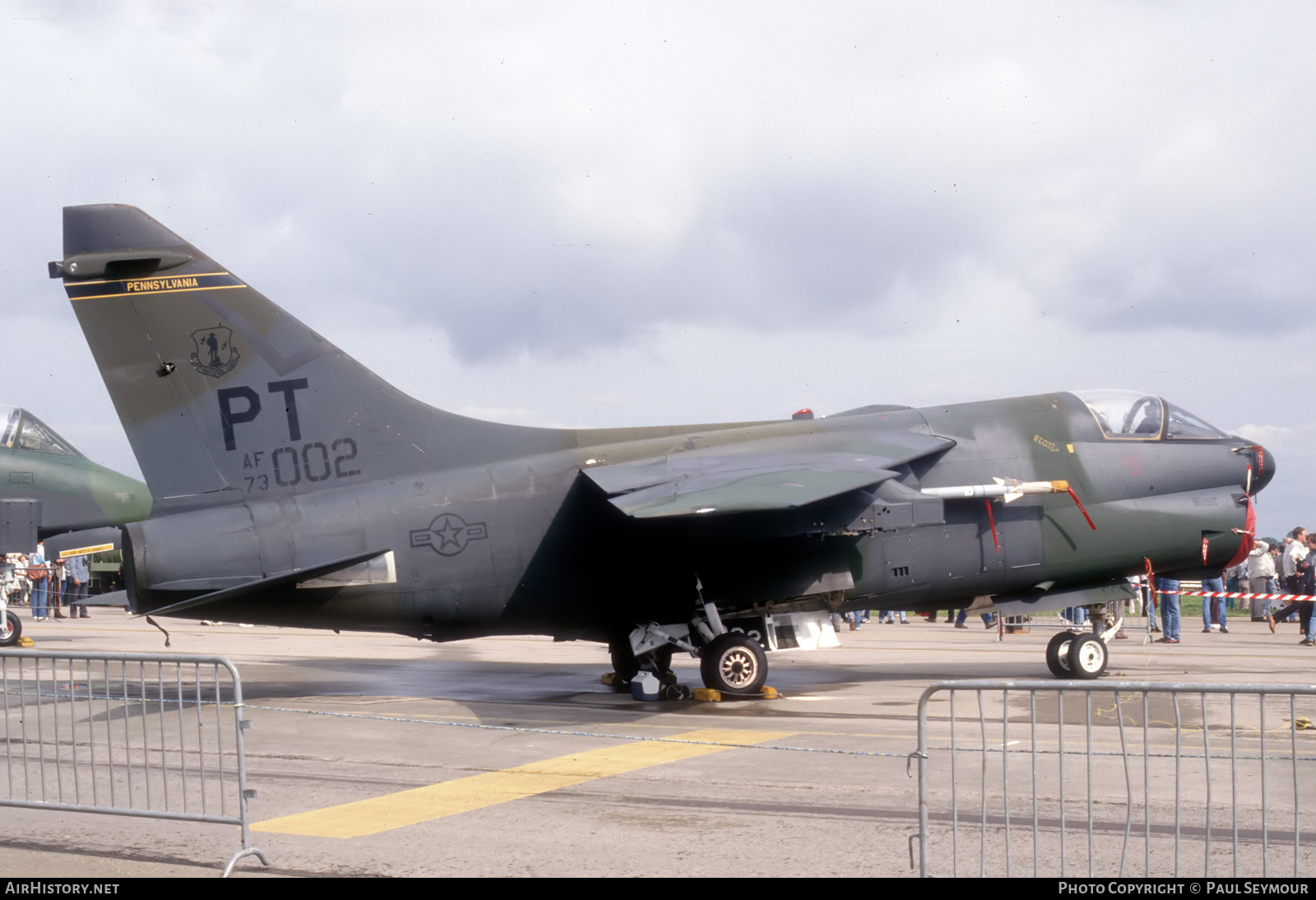 Aircraft Photo of 73-1002 / AF73-002 | LTV A-7D Corsair II | USA - Air Force | AirHistory.net #329999